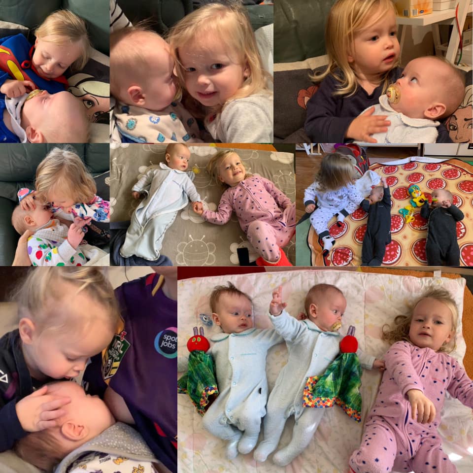 Bringing Home Triplets or Twins When You Have a Toddler toddler and twins