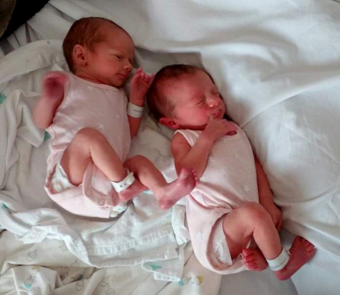 Twins born at 36+2 weeks. My twin birth story twins in hospital
