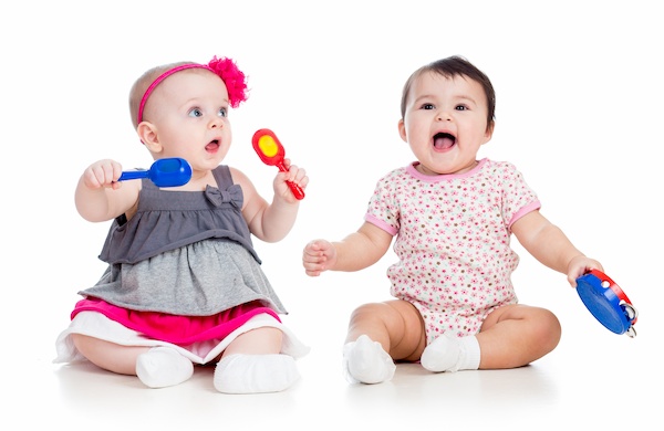 Indoor activities for toddler twins: Musical Instruments for twins