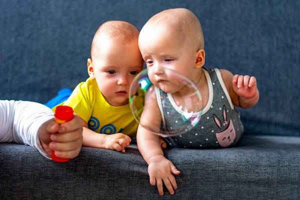 entertaining twins indoors