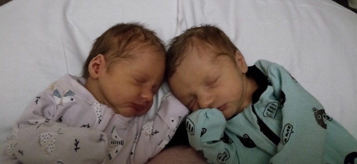 my twin vaginal and c-section birth story