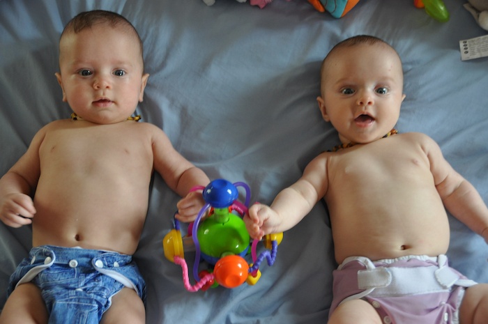 Cloth nappies for twins or triplets MCN and twins