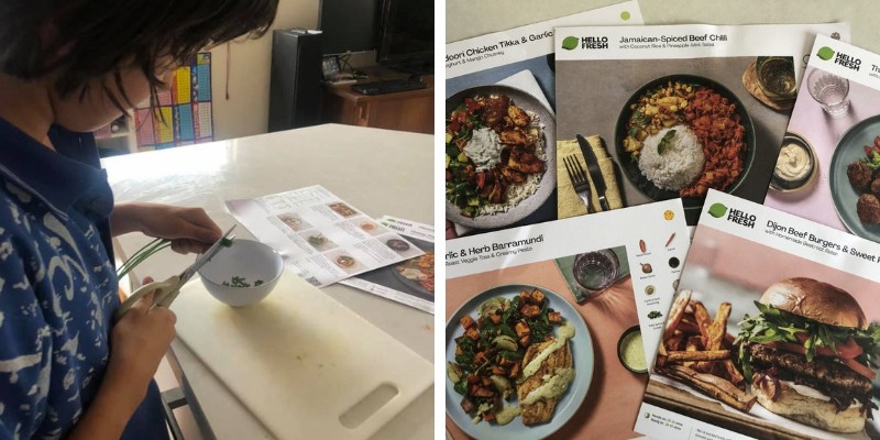 Triplets, twins and reducing the mental load with Hello Fresh twins and hello fresh