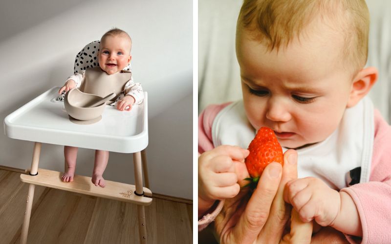 how to make my child more comfy in the high chair