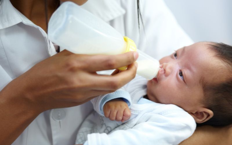 feeding multiples separately with formula