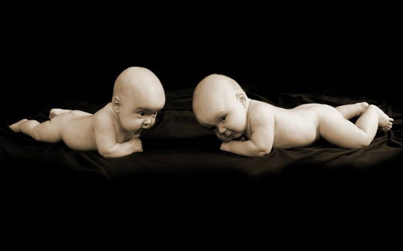 fraternal twin girl boy