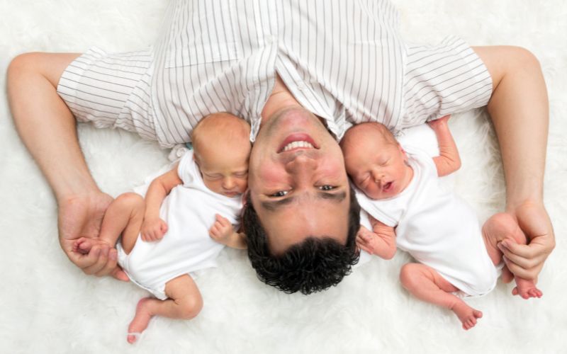 twin dad