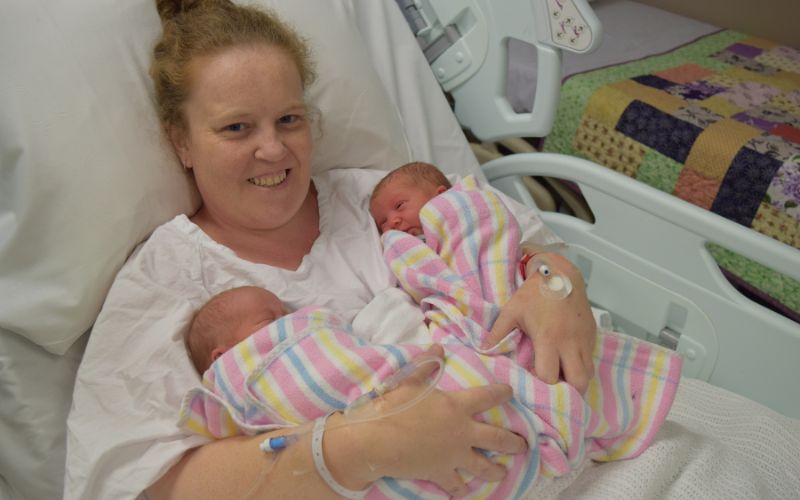 Natural and C-section birth