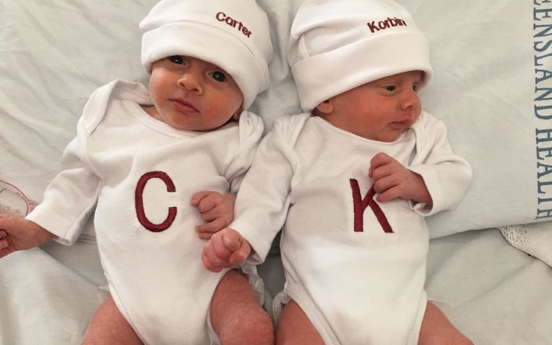 Twins born at 32 weeks - Transferred from Mt Isa to Townsville at 29 weeks
