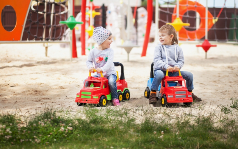 Outdoor activity ideas for four-year-old twins