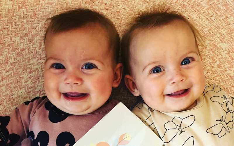 Uterus didelphys twins