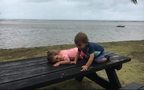 twins and travelling to fiji