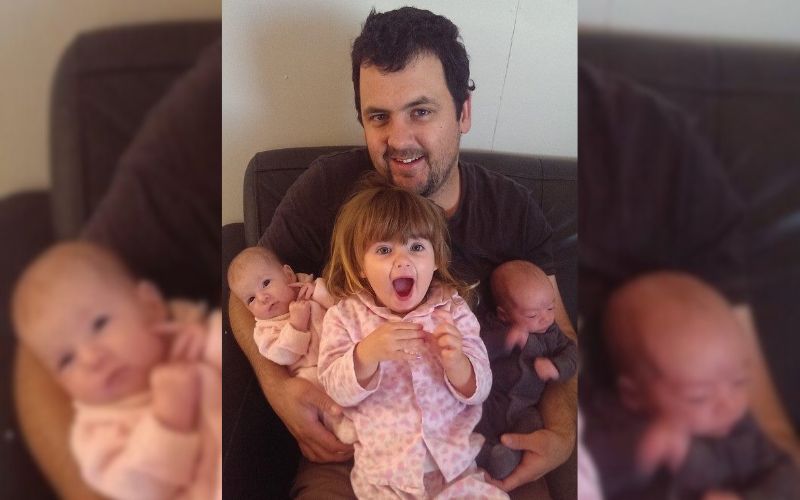 FIFO dad with twins