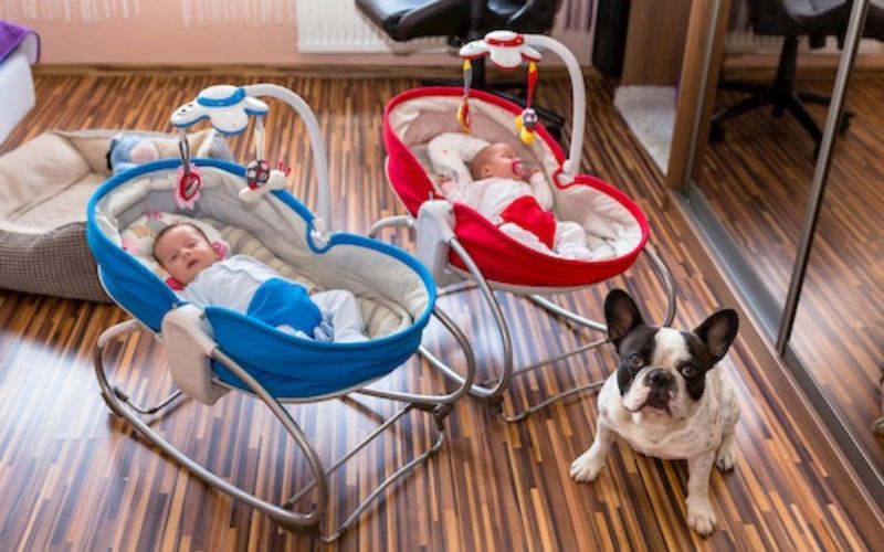 Rockers, Swings and Bouncers for twins and triplets electric swings for twins and triplets