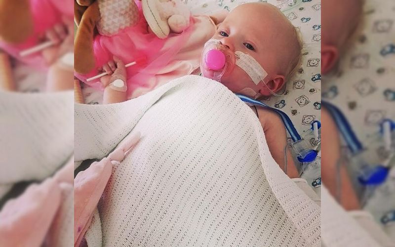 Congenital heart defect surgery at three hours old