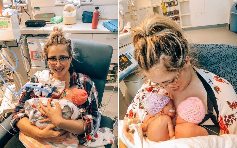 taking twins home separately